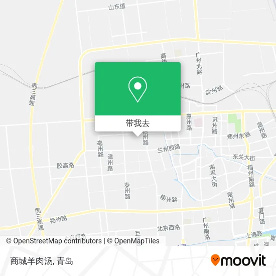 商城羊肉汤地图