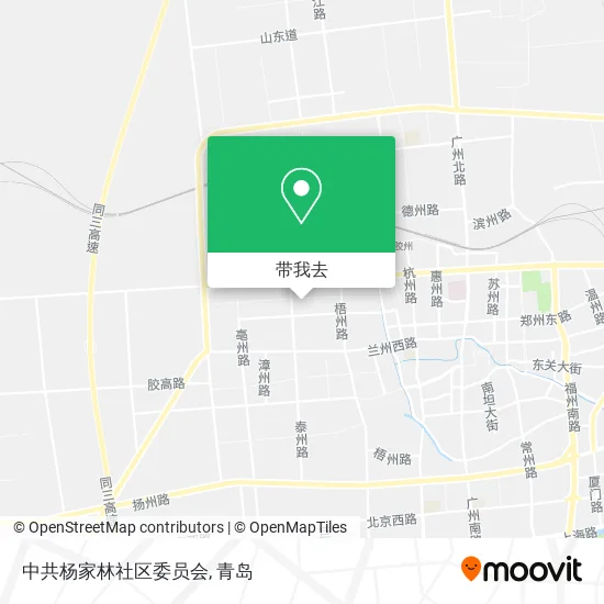中共杨家林社区委员会地图
