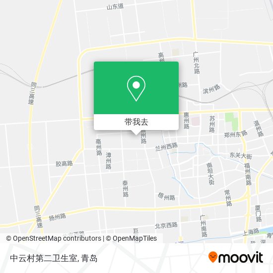 中云村第二卫生室地图