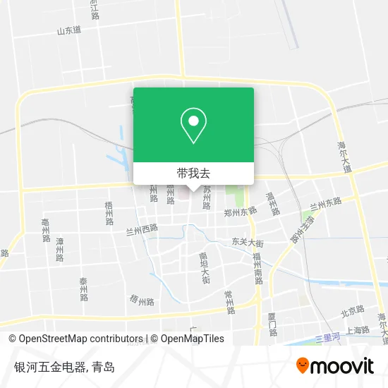 银河五金电器地图