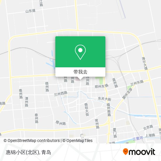 惠锦小区(北区)地图