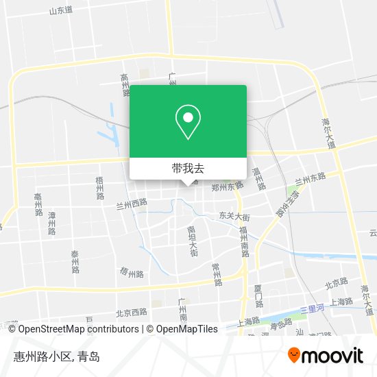 惠州路小区地图
