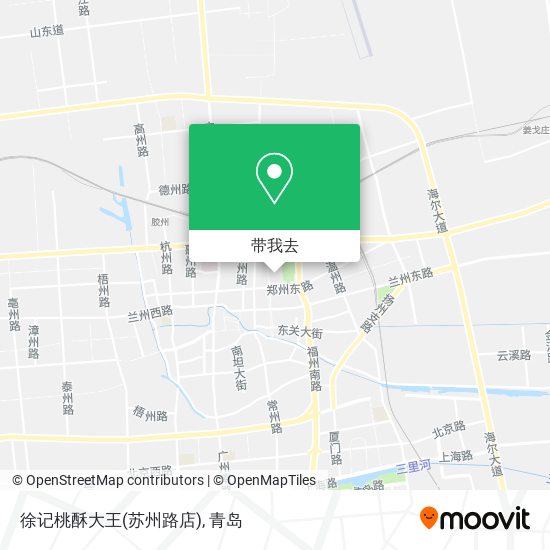 徐记桃酥大王(苏州路店)地图