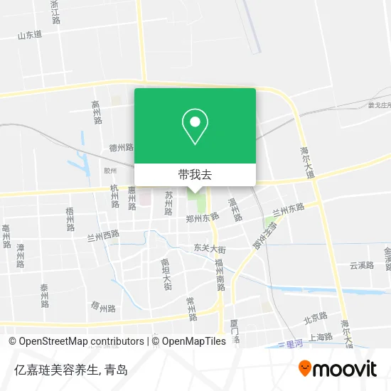 亿嘉琏美容养生地图