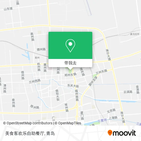 美食客欢乐自助餐厅地图