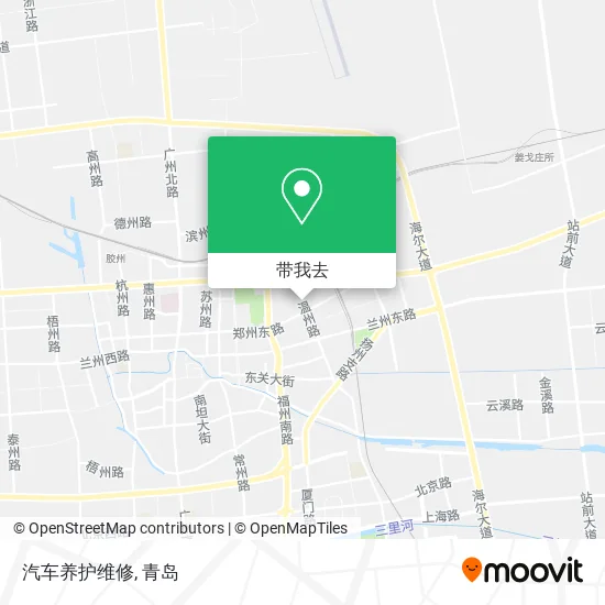 汽车养护维修地图