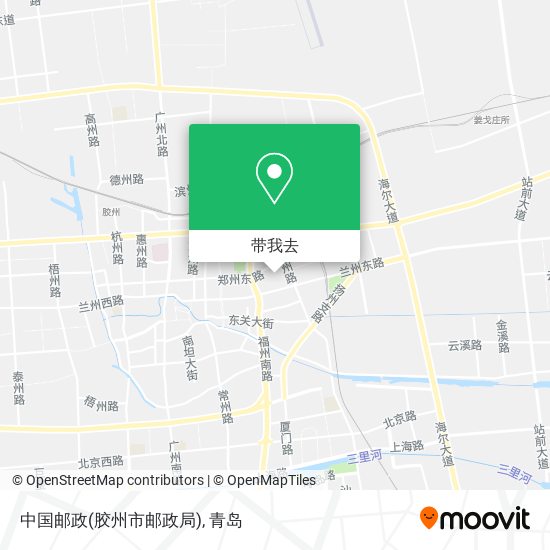 中国邮政(胶州市邮政局)地图