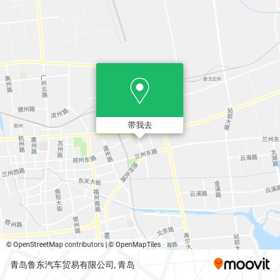 青岛鲁东汽车贸易有限公司地图