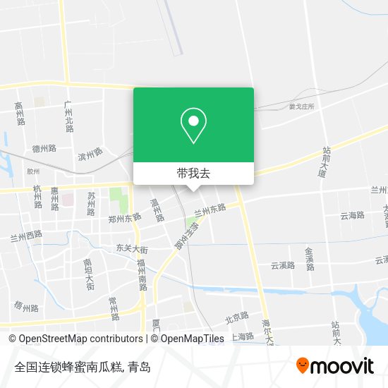 全国连锁蜂蜜南瓜糕地图