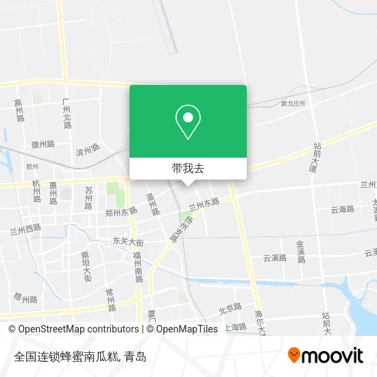 全国连锁蜂蜜南瓜糕地图