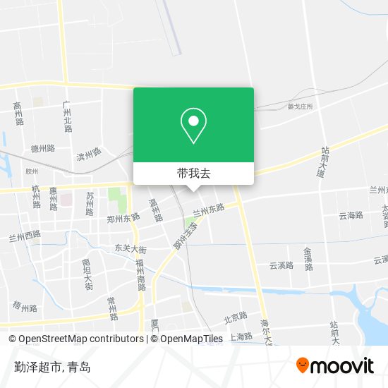 勤泽超市地图