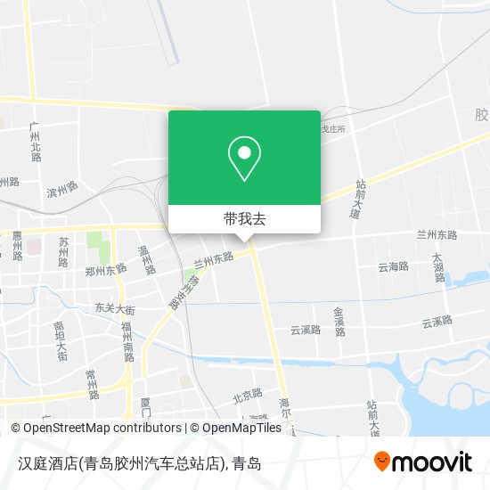 汉庭酒店(青岛胶州汽车总站店)地图