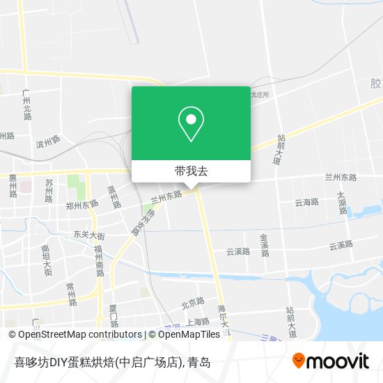 喜哆坊DIY蛋糕烘焙(中启广场店)地图