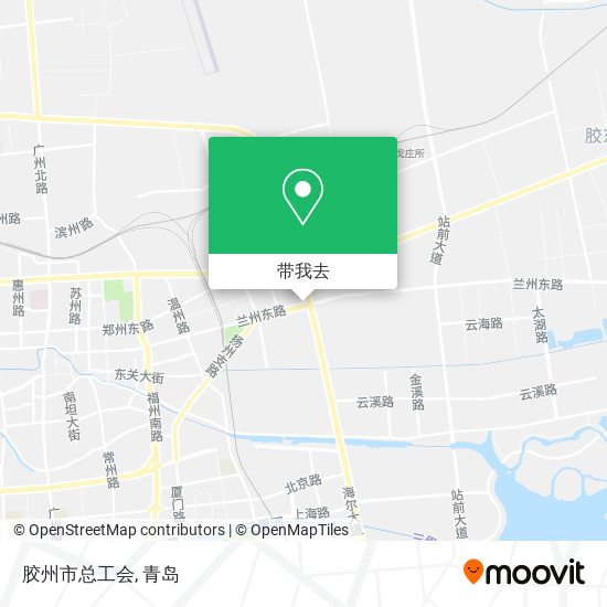 胶州市总工会地图