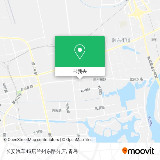 长安汽车4S店兰州东路分店地图