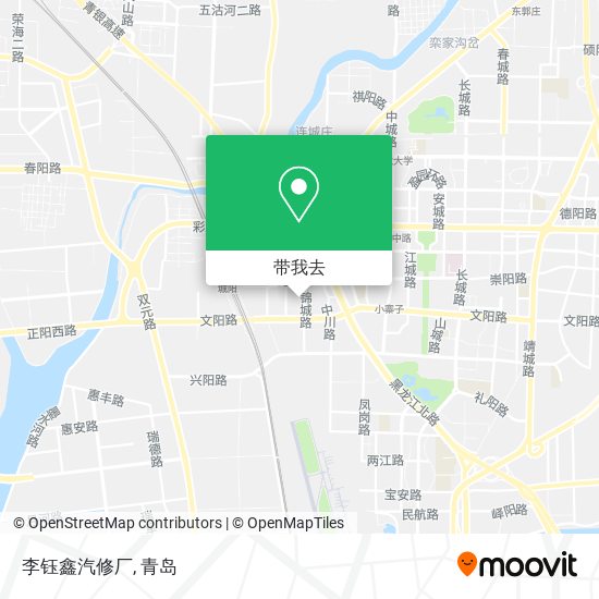 李钰鑫汽修厂地图