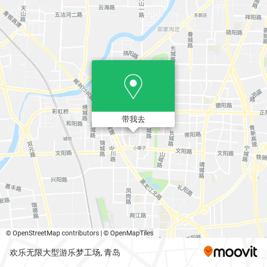 欢乐无限大型游乐梦工场地图