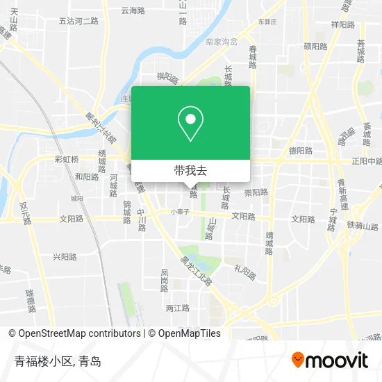青福楼小区地图