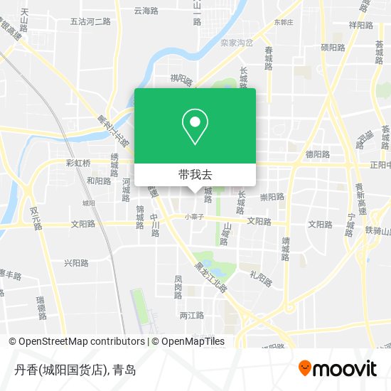 丹香(城阳国货店)地图