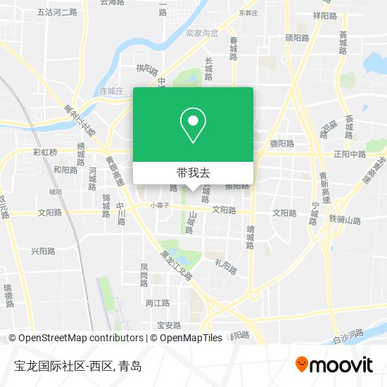 宝龙国际社区-西区地图