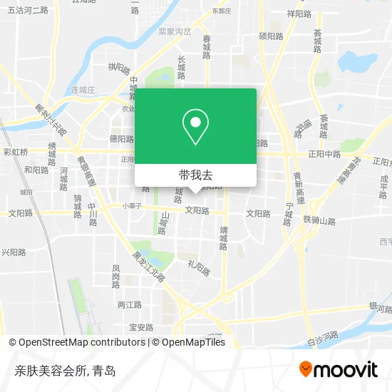 亲肤美容会所地图