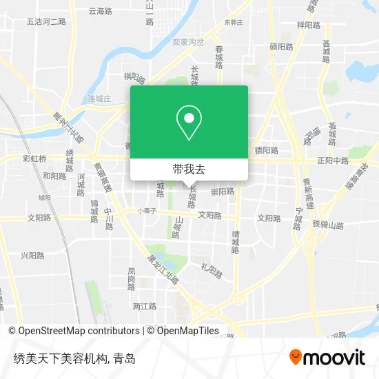 绣美天下美容机构地图