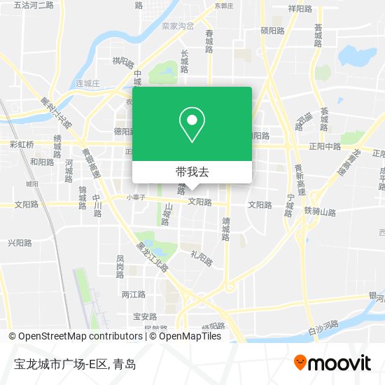 宝龙城市广场-E区地图