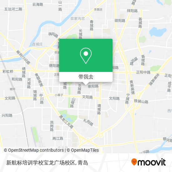 新航标培训学校宝龙广场校区地图