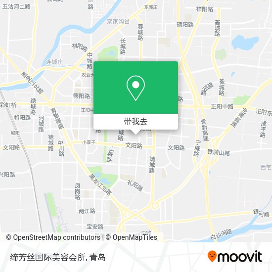 缔芳丝国际美容会所地图