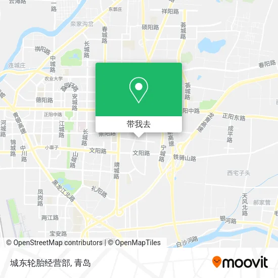 城东轮胎经营部地图