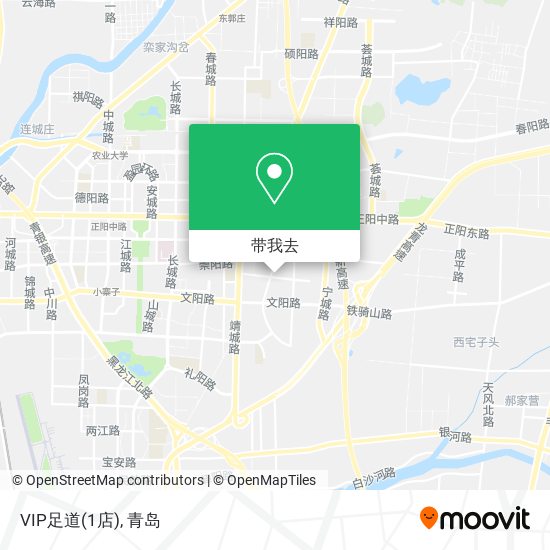 VIP足道(1店)地图