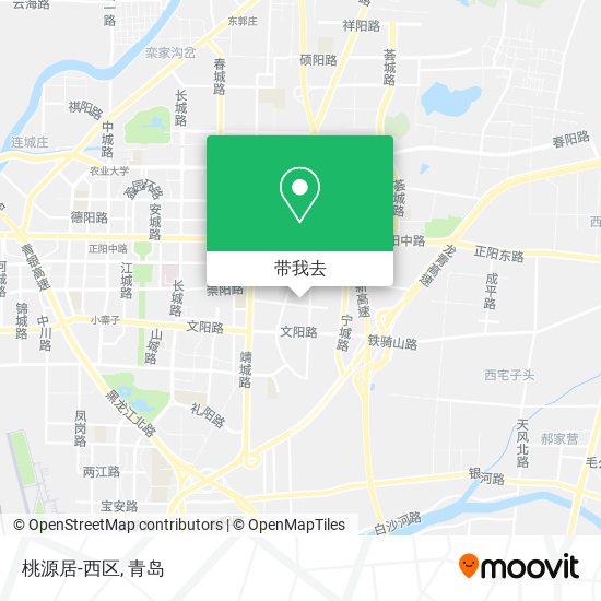 桃源居-西区地图