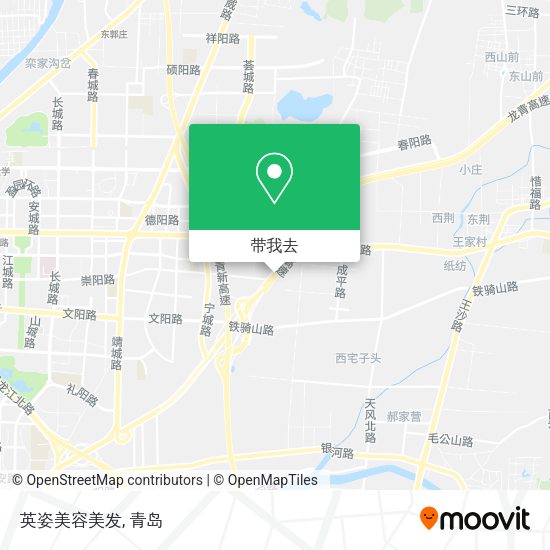 英姿美容美发地图