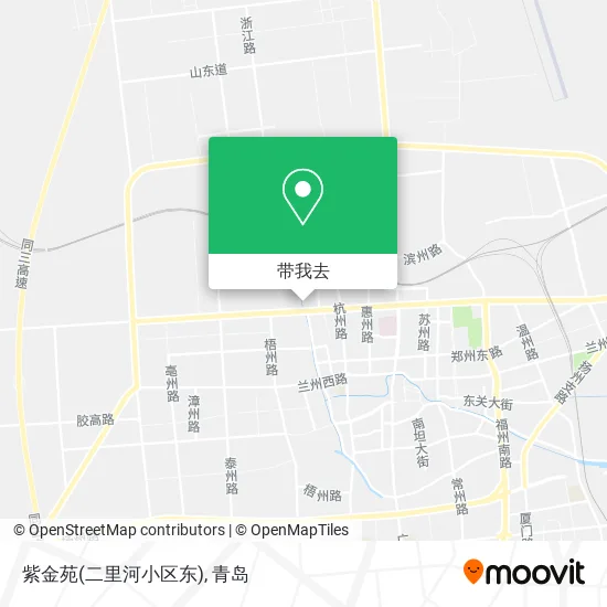 紫金苑(二里河小区东)地图