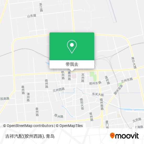 吉祥汽配(胶州西路)地图