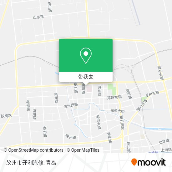 胶州市开利汽修地图