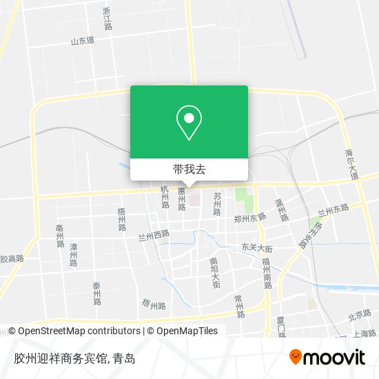 胶州迎祥商务宾馆地图