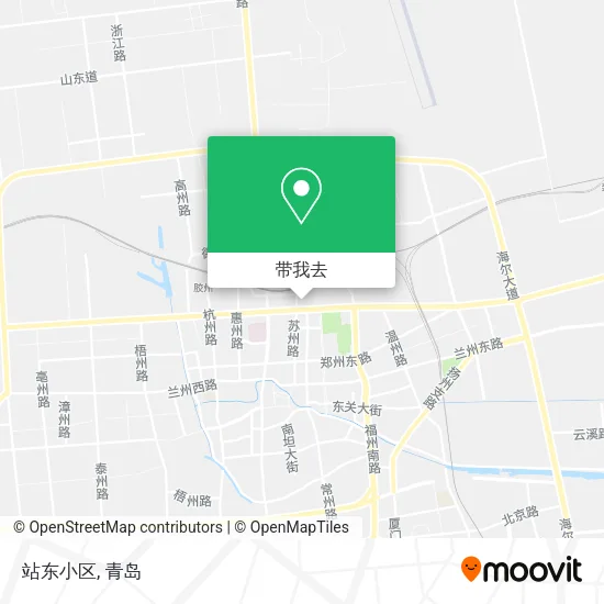 站东小区地图