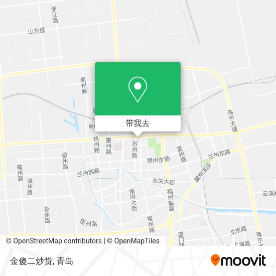 金傻二炒货地图