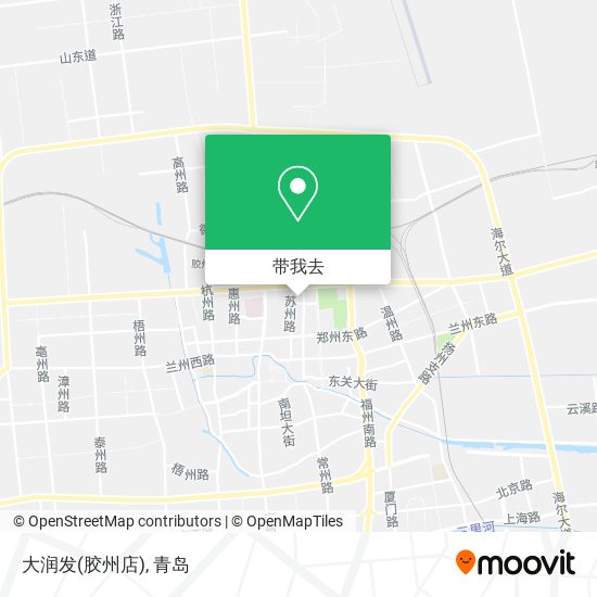 大润发(胶州店)地图