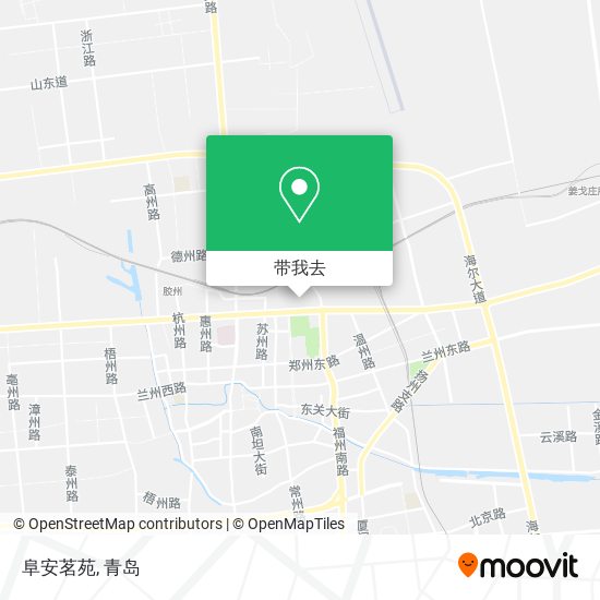 阜安茗苑地图