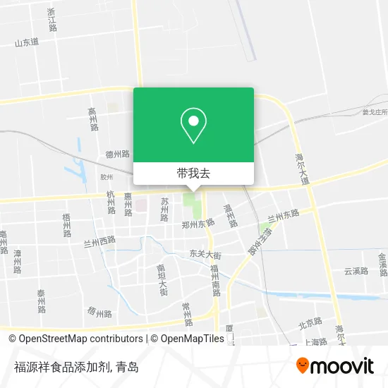 福源祥食品添加剂地图