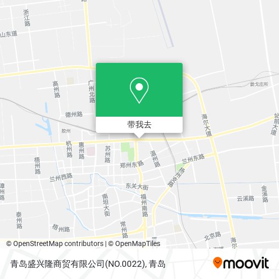 青岛盛兴隆商贸有限公司(NO.0022)地图