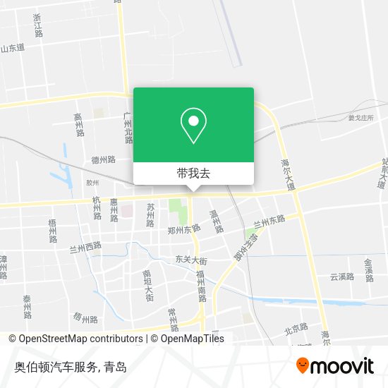 奥伯顿汽车服务地图