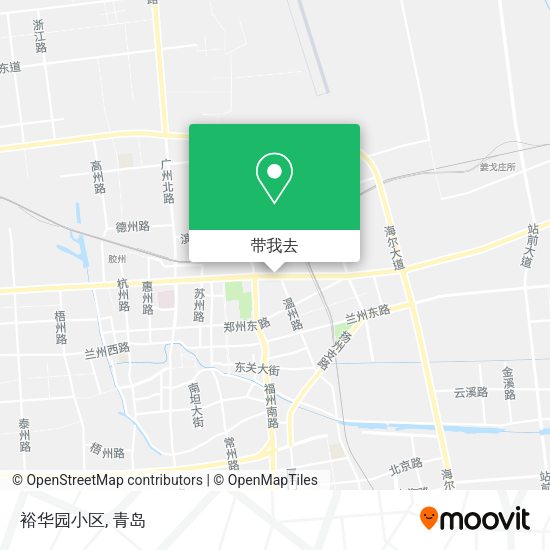 裕华园小区地图