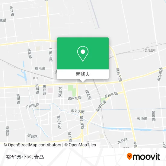 裕华园小区地图