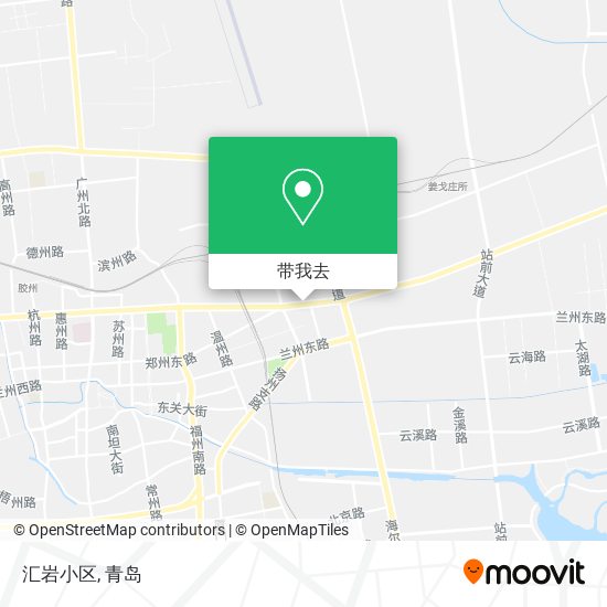 汇岩小区地图