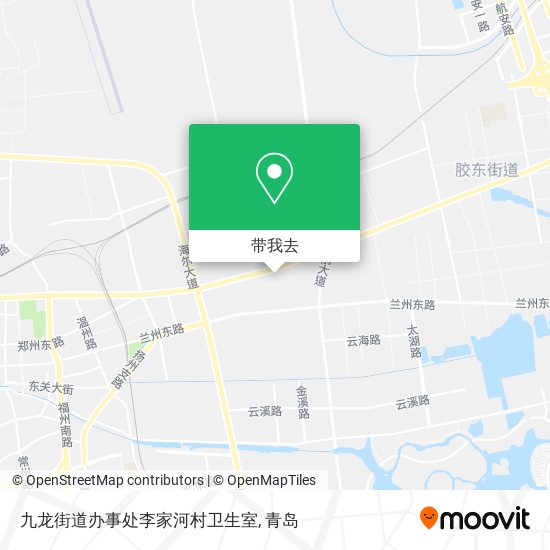 九龙街道办事处李家河村卫生室地图