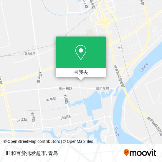 旺和百货批发超市地图
