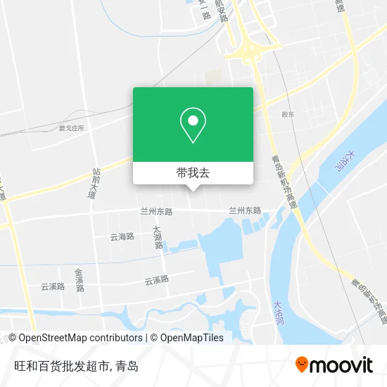 旺和百货批发超市地图